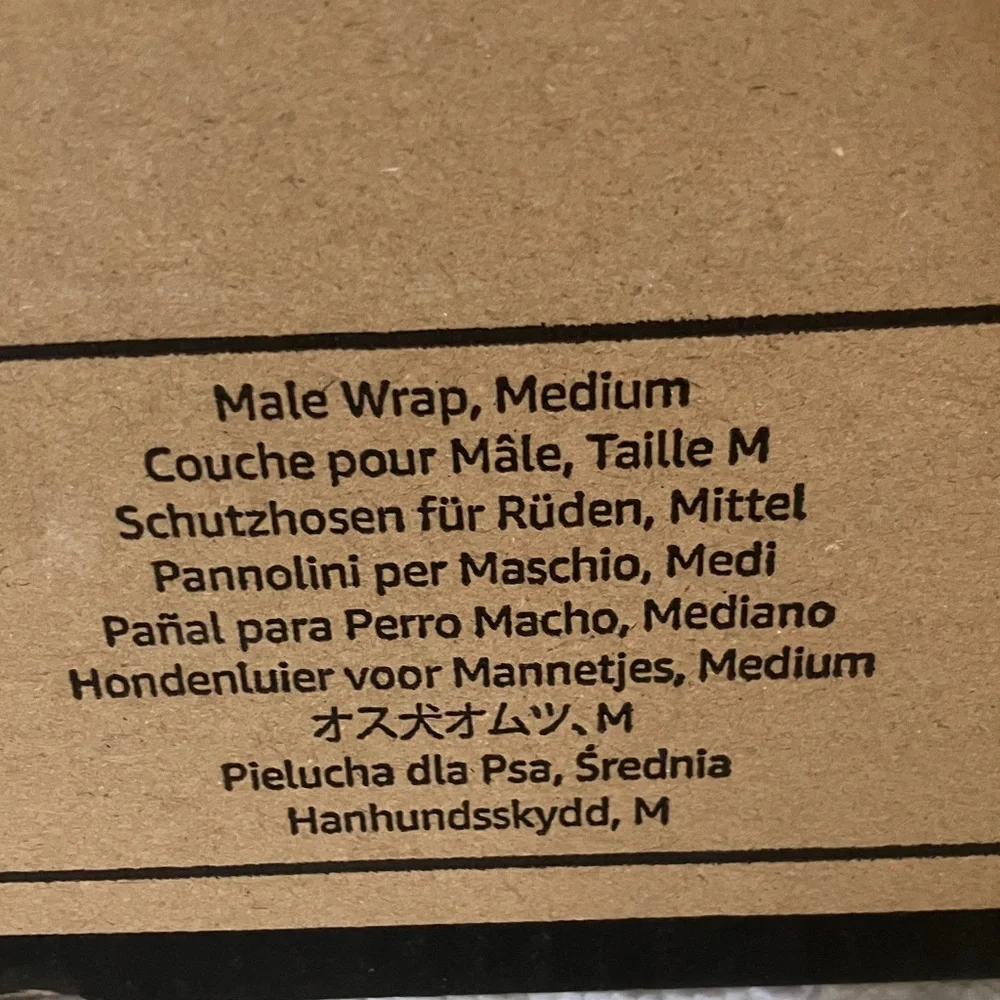 Disposable Dog Diapers - White
